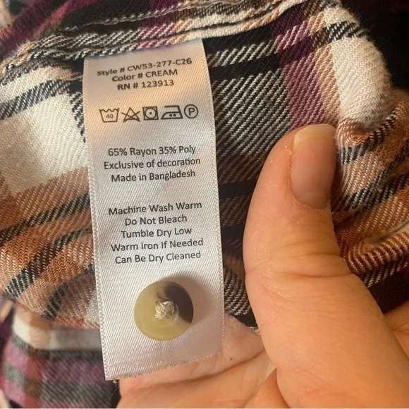 𝅺JACH Girlfriend button up - Picture 5 of 5